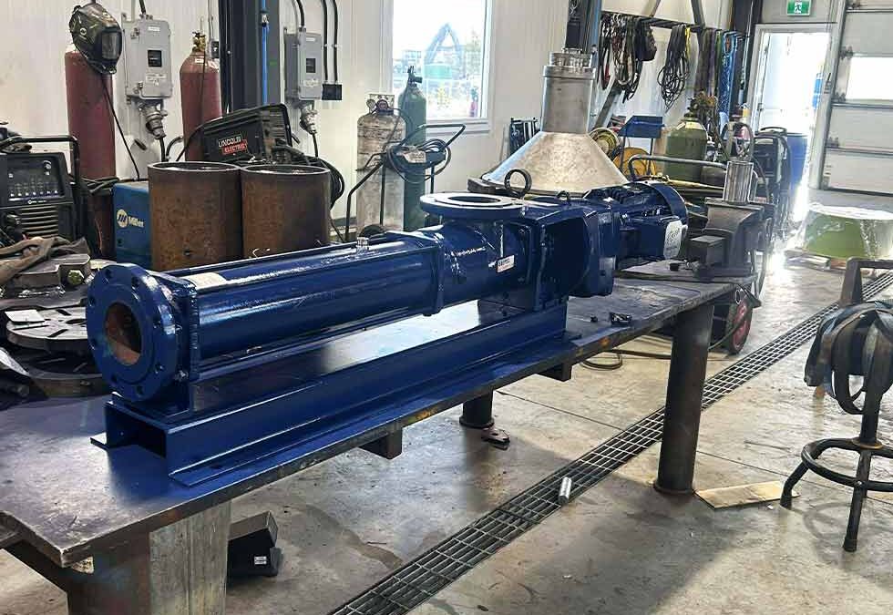 Arbre de pompe à cavité